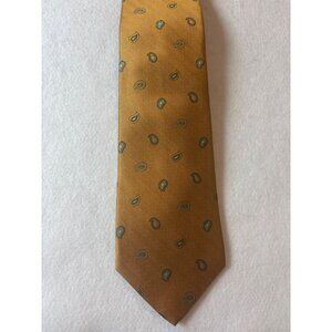 Brooks Brothers Mens Silk Tie With Paisley Pattern